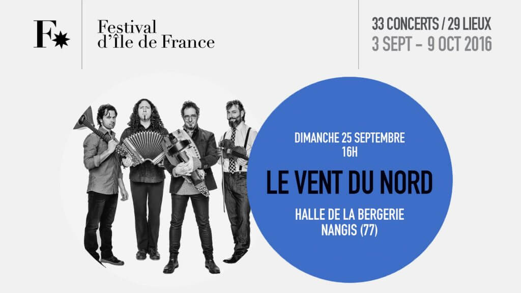 Affiche horizontale vent du nord